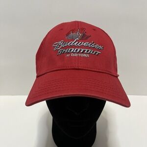 New Era Budweiser Shootout Daytona Red‎ Stretch Fit Hat L/XL